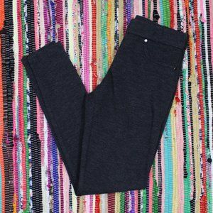 Trina Turk Gray & Black Zig Zag Stretch Pants